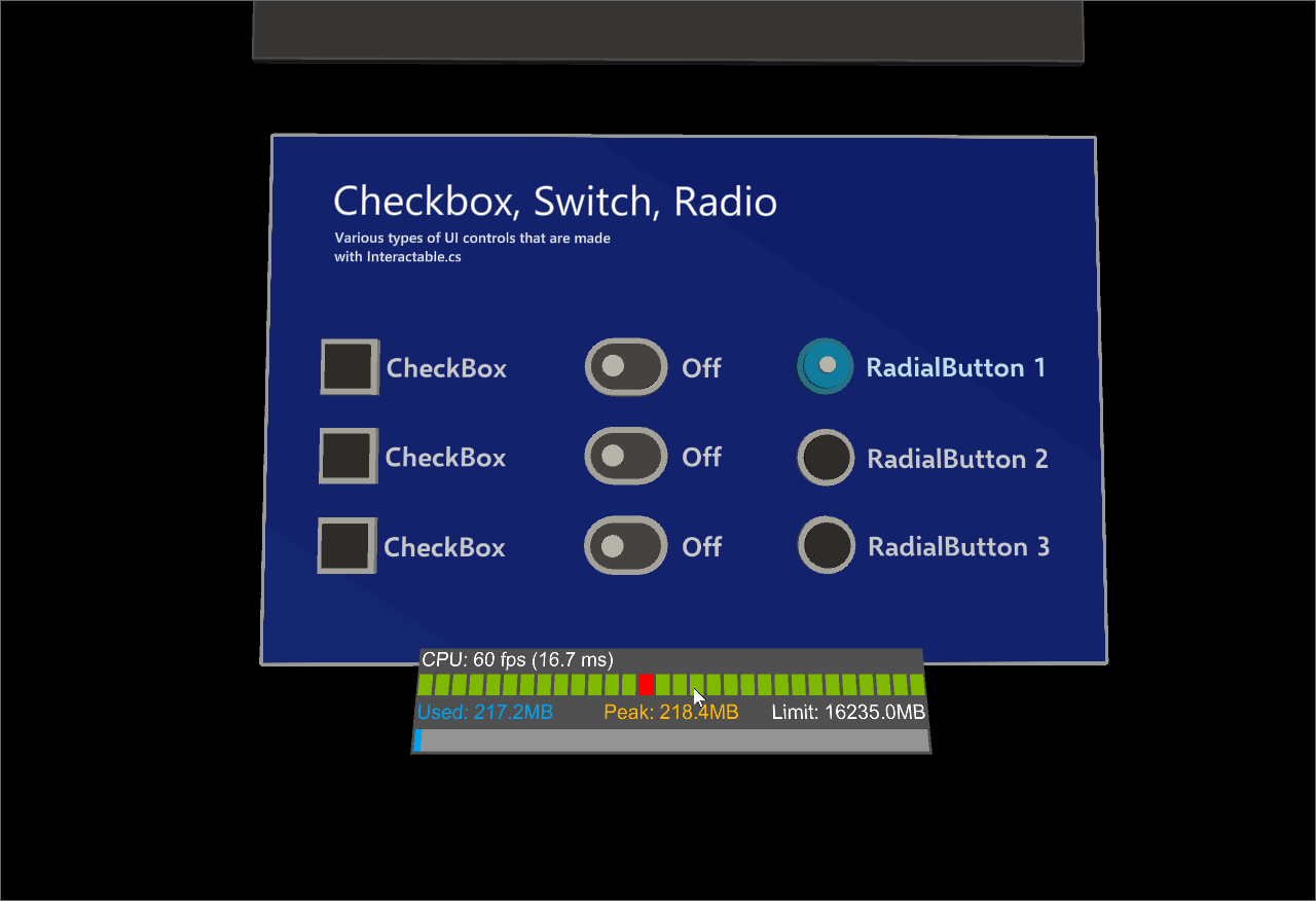 Unity MRTK toggle radio.gif