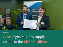 Goiás Signs Memorandum of Understanding (MOU) With Emergent to Supply Carbon Credits to the LEAF Coalition