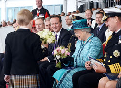 Queen Elizabeth Naming Ceremony Her Majesty The Queen