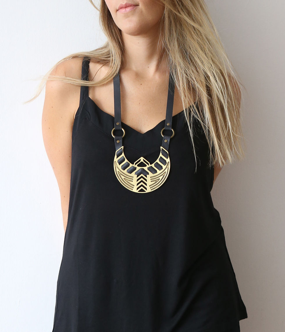 Thumbnail: Zulu Black Necklace