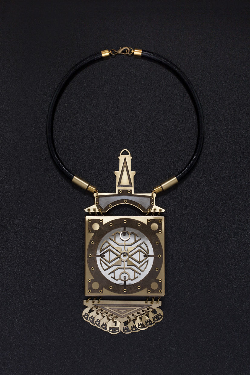 Thumbnail: Temple of the sun Statement Necklace