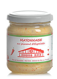 Mayonnaise aux Piments d'Espelette Argik
