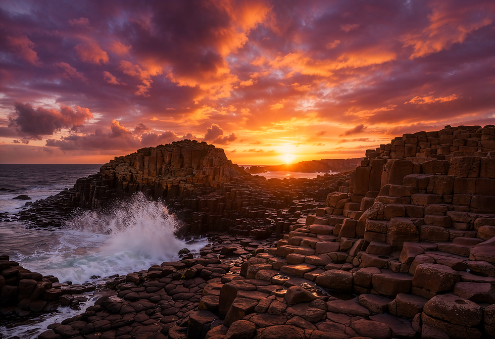 The Giants Causeway, Northern Ireland