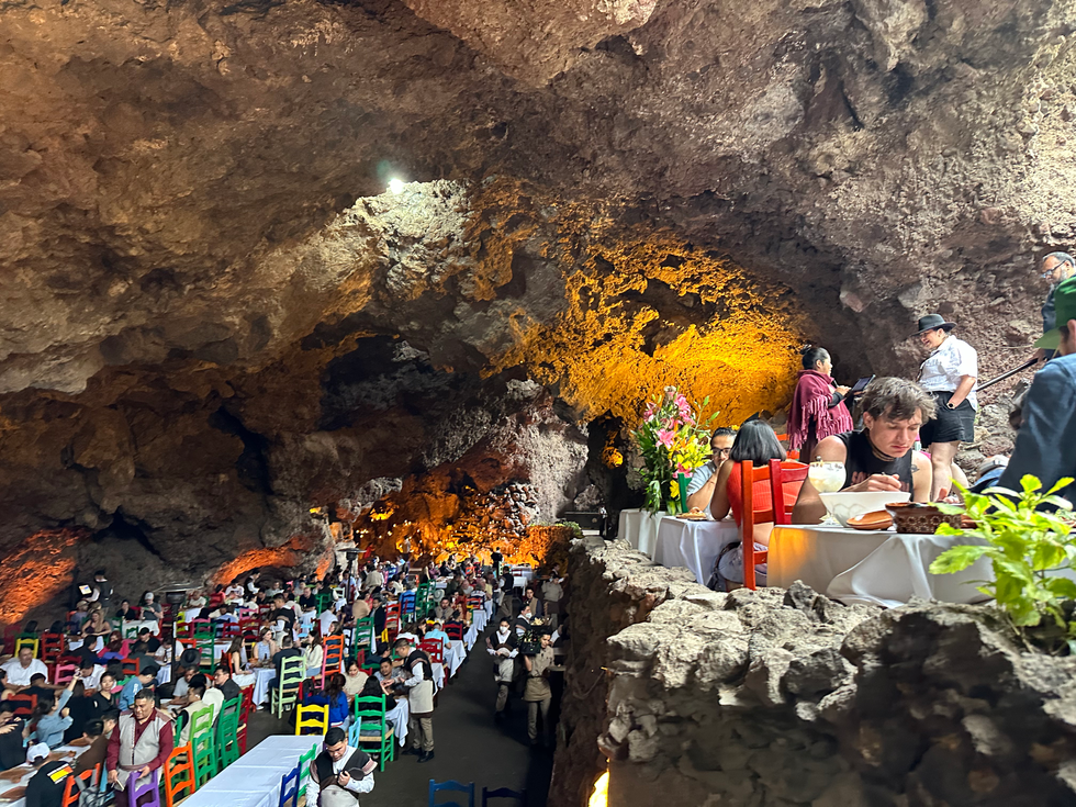 La Gruta cave restaurant