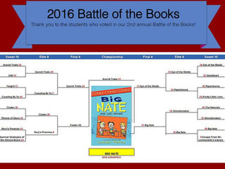 Big Nate is the winner of the 2nd Battle of the Books