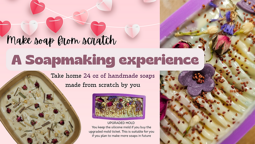 Soapmaking workshop - Feb 21 2026