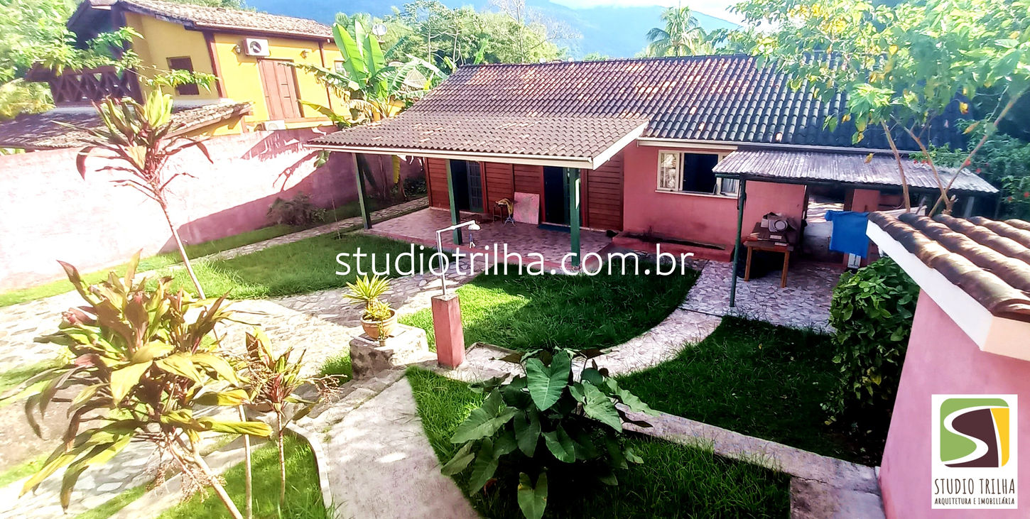 Lina casa com Escritura Possessória em Ilhabela