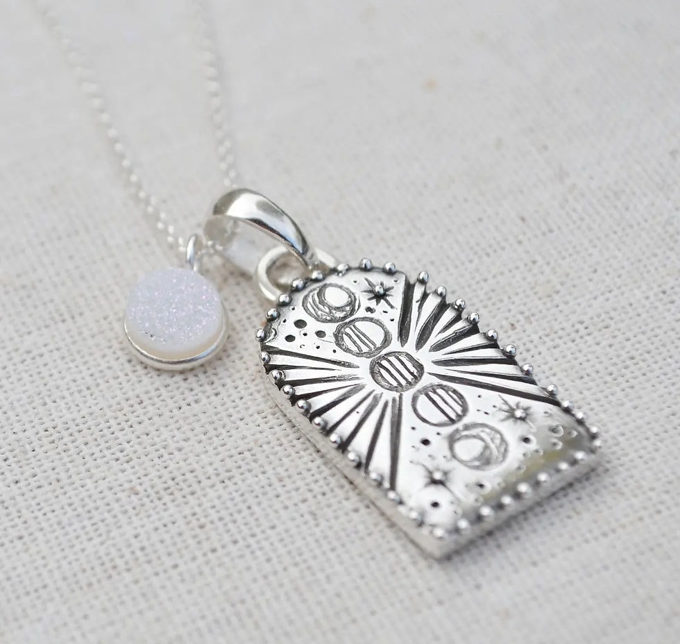 Thumbnail: Lunar Cycles Talisman Necklace