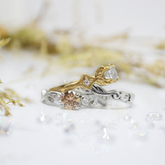 Vintage Style Engagement Rings