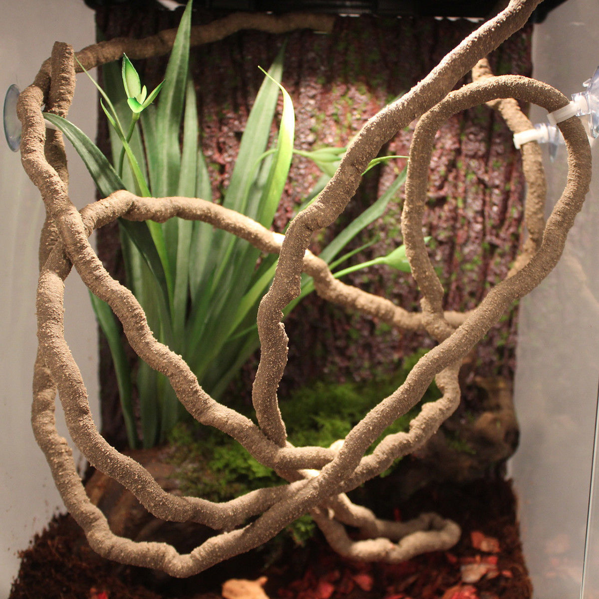 1m Reptiles Vine Jungle Artificial Terrarium Cage Decor