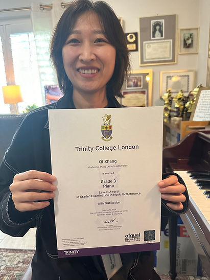 Trinity College of London Exams