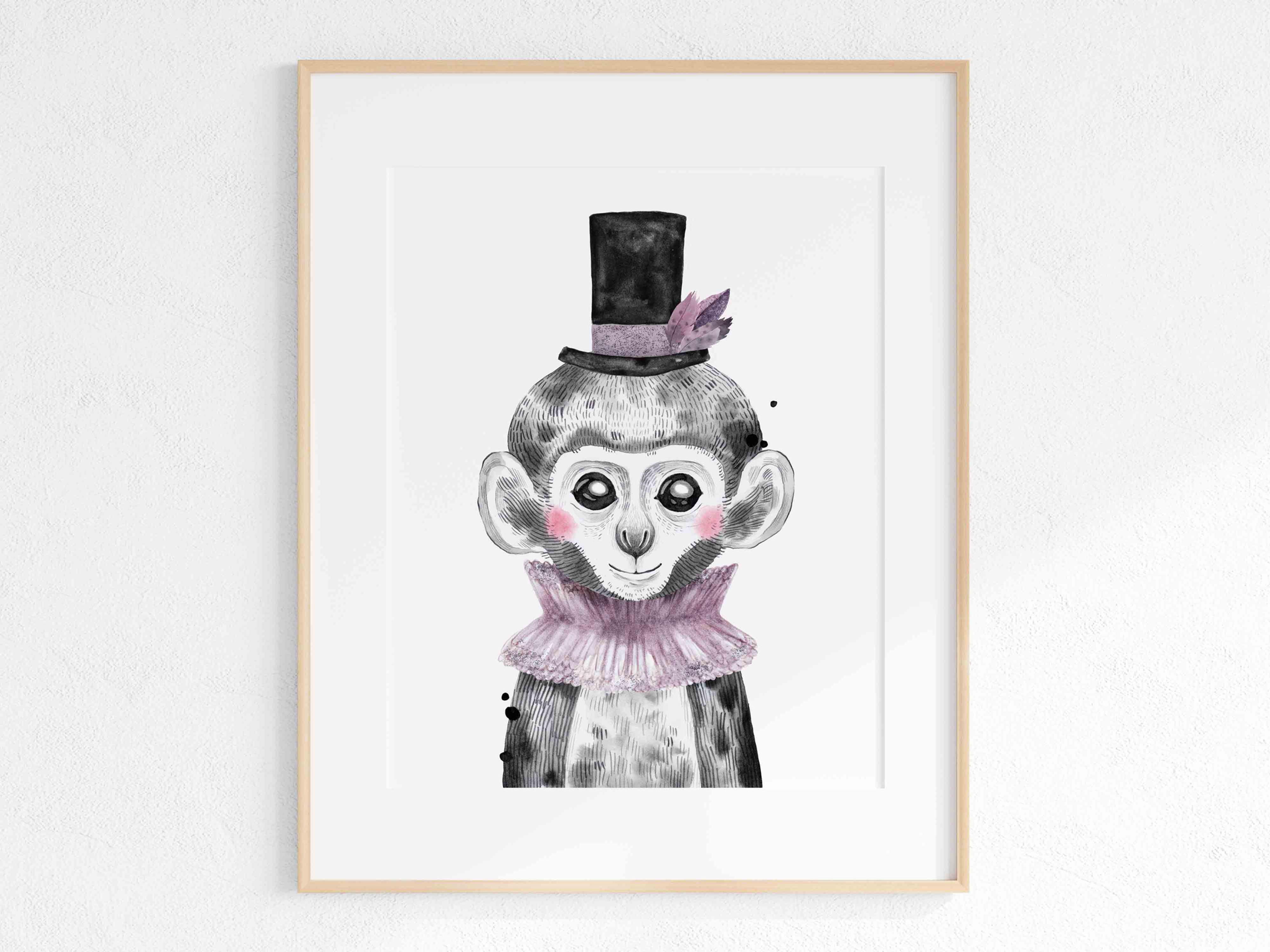 paris - animal print - monkey