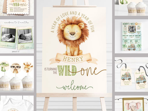 🦁 Safari Theme First Birthday Party: Go Wild for Your Little ONE!
