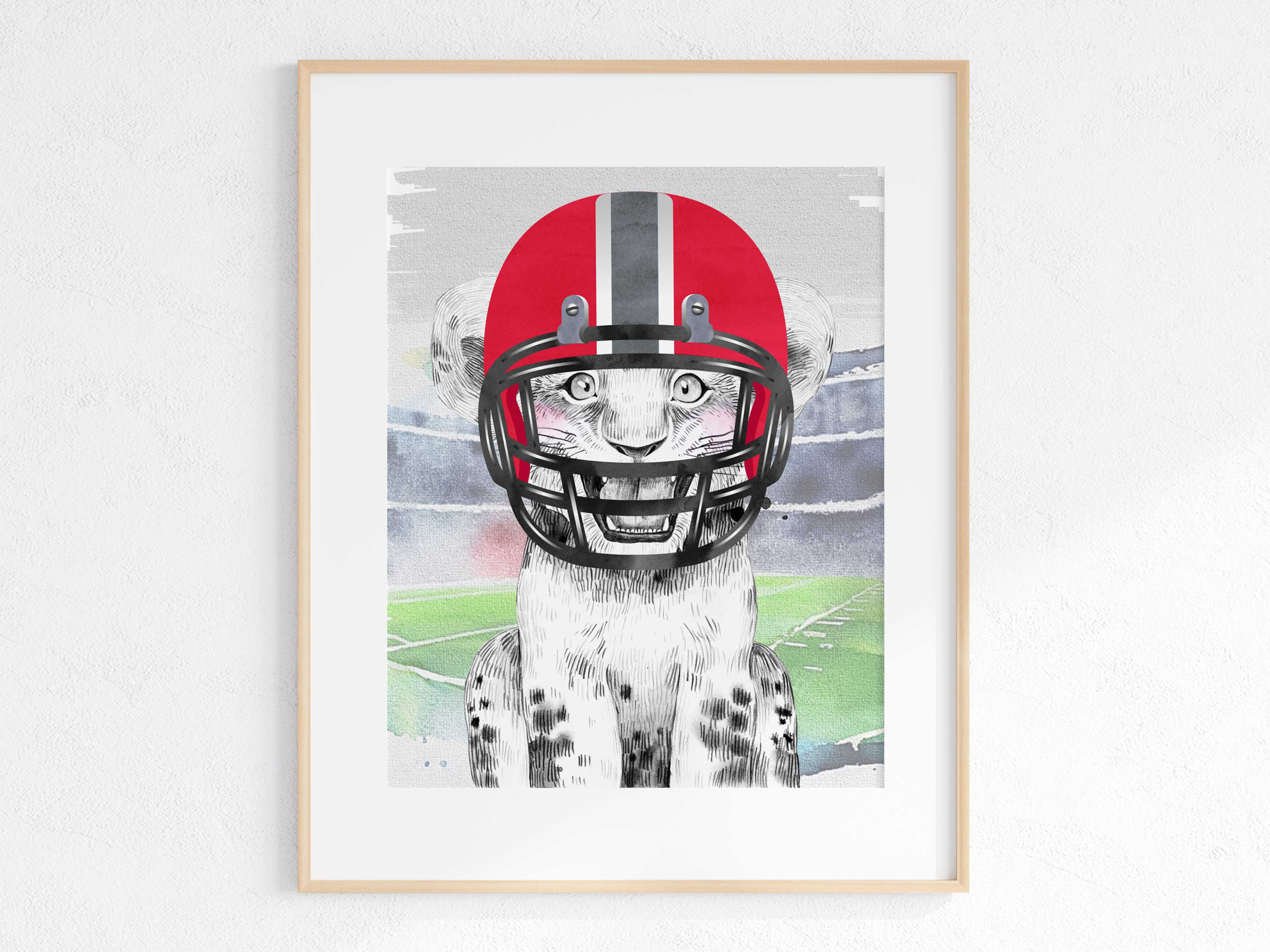 Game Day in Columbus - buckeyes - lion - stadium