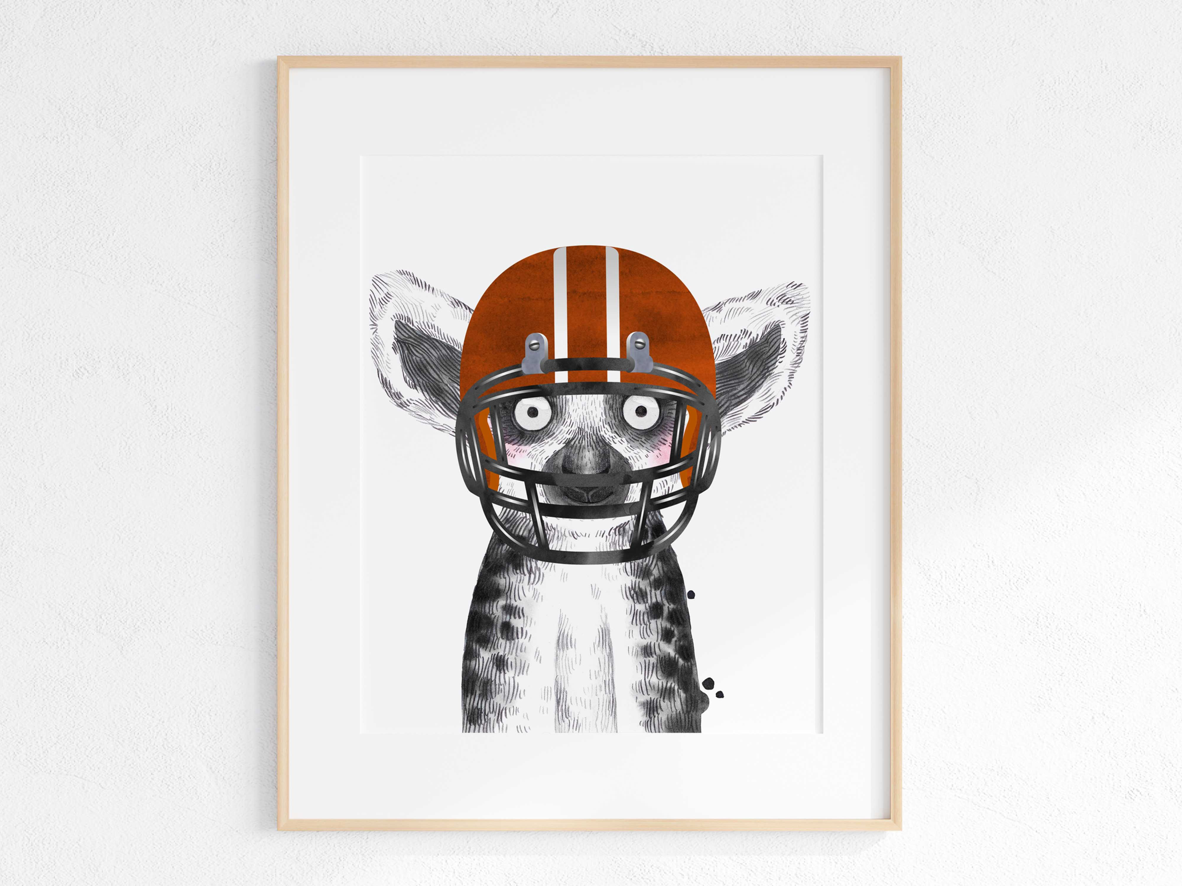 Game day - texas - longhorns - lemur