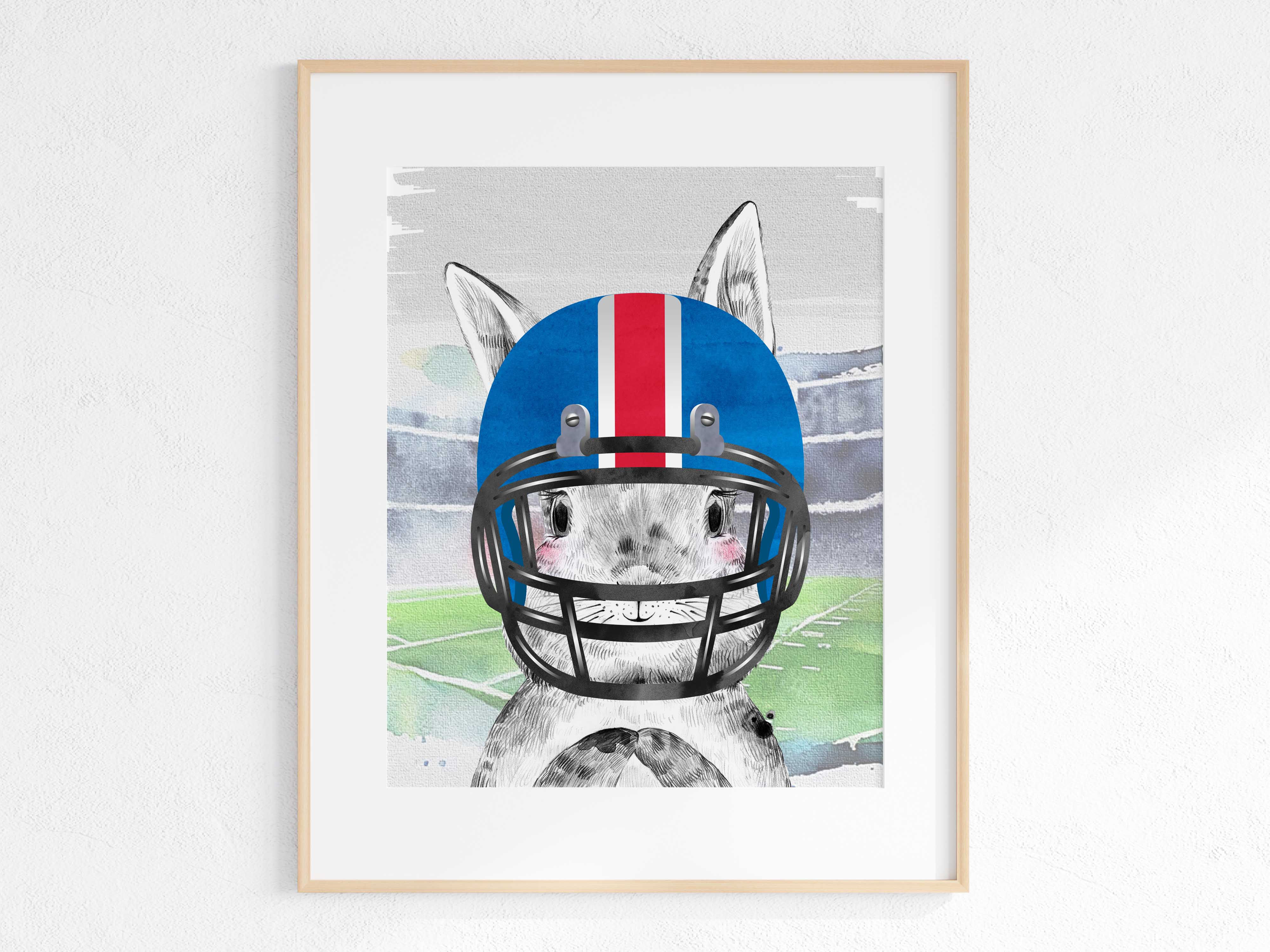 Game day in Oxford - rebels - bunny - stadium