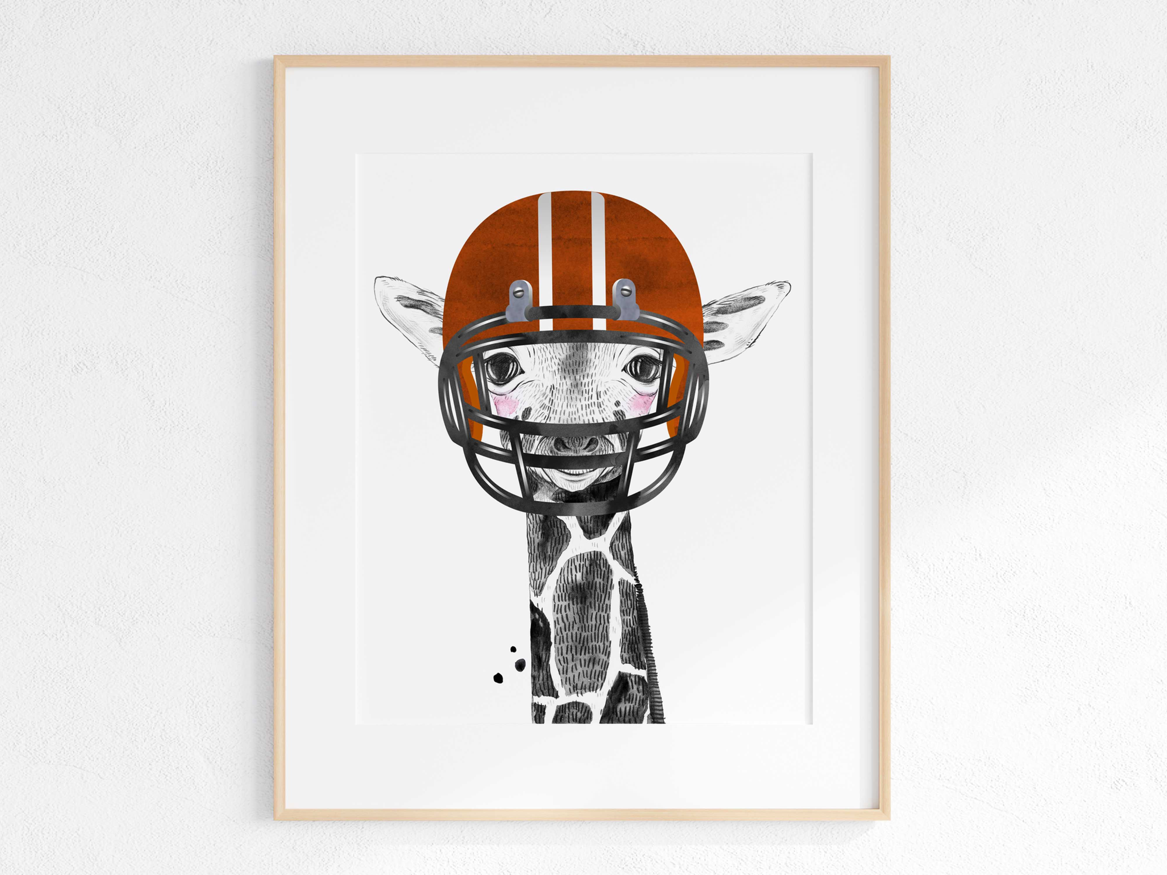 Game day - texas - longhorns - giraffe