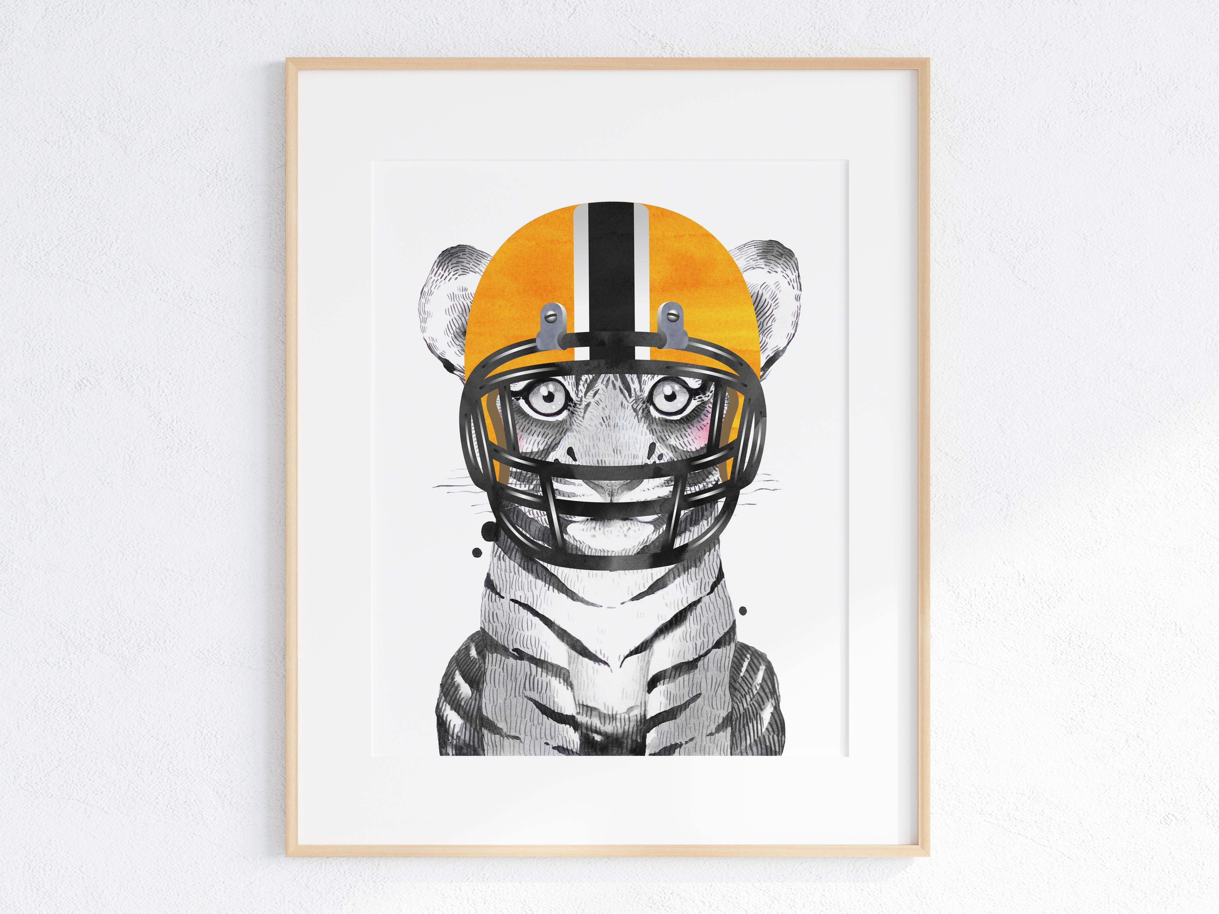 Game day in Nashville - animal print - tiger