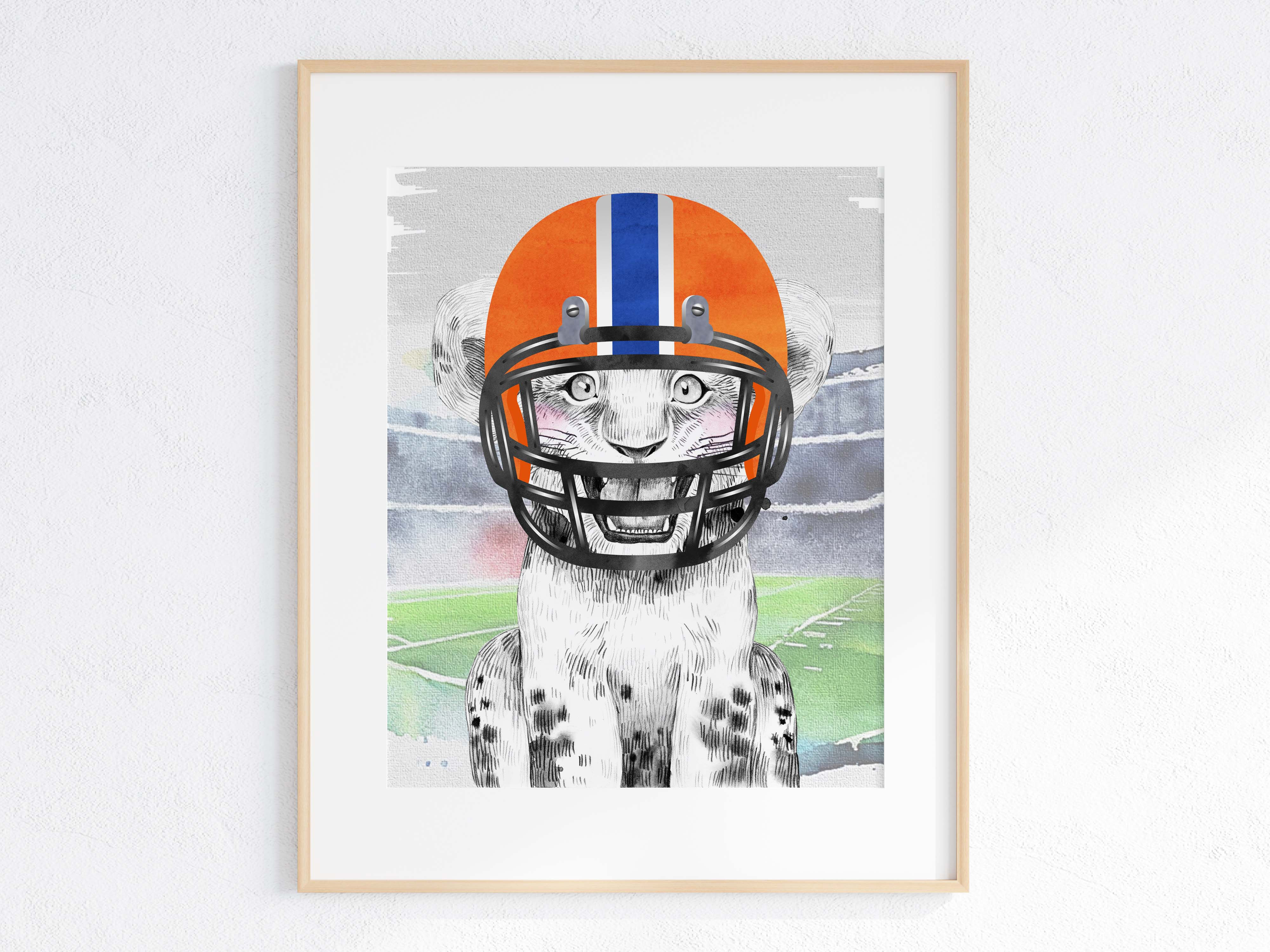 Game day in Gainesville - gators - lion - stadium