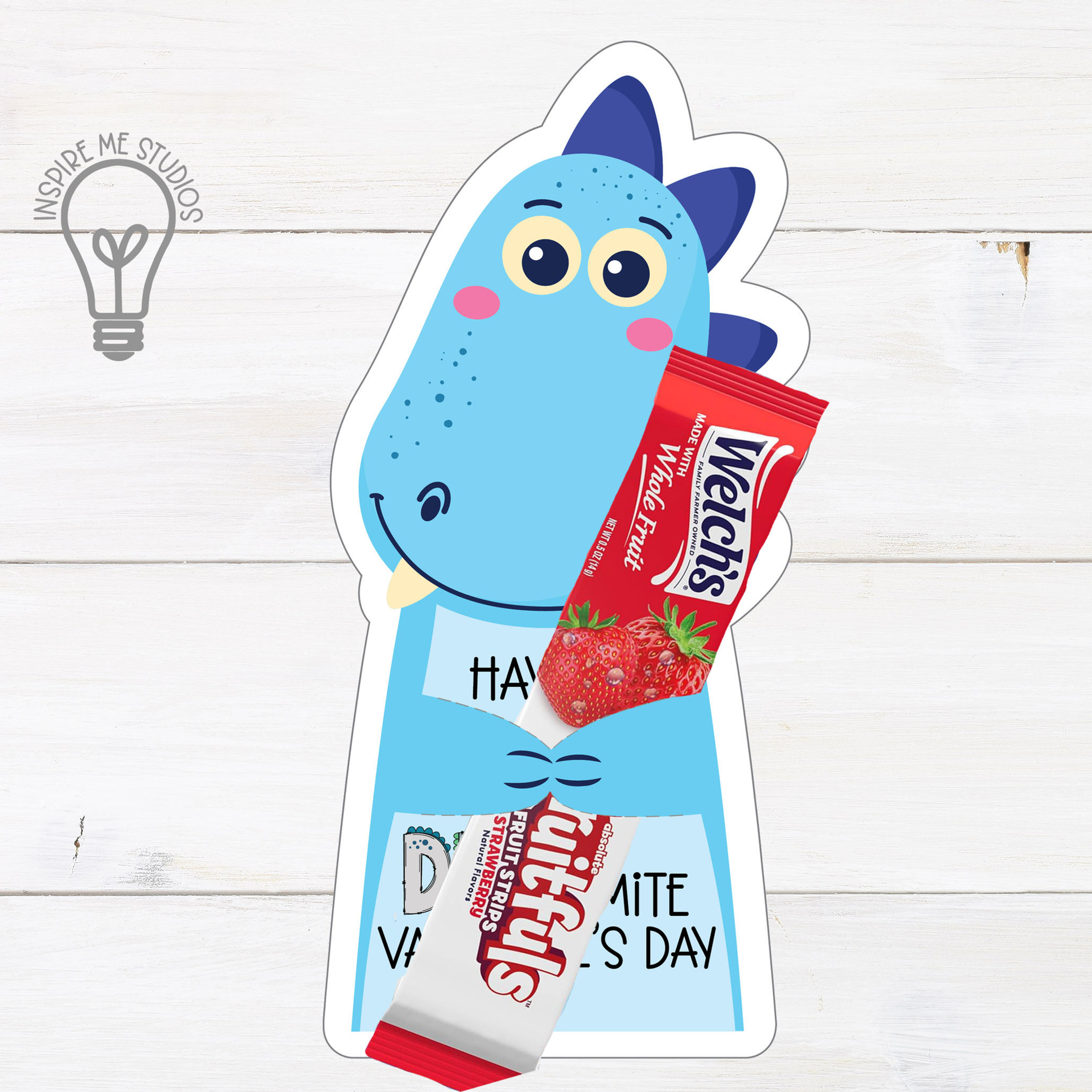 VALENTINE - DINOSAUR - Have a DINO-mite Valentine's Day