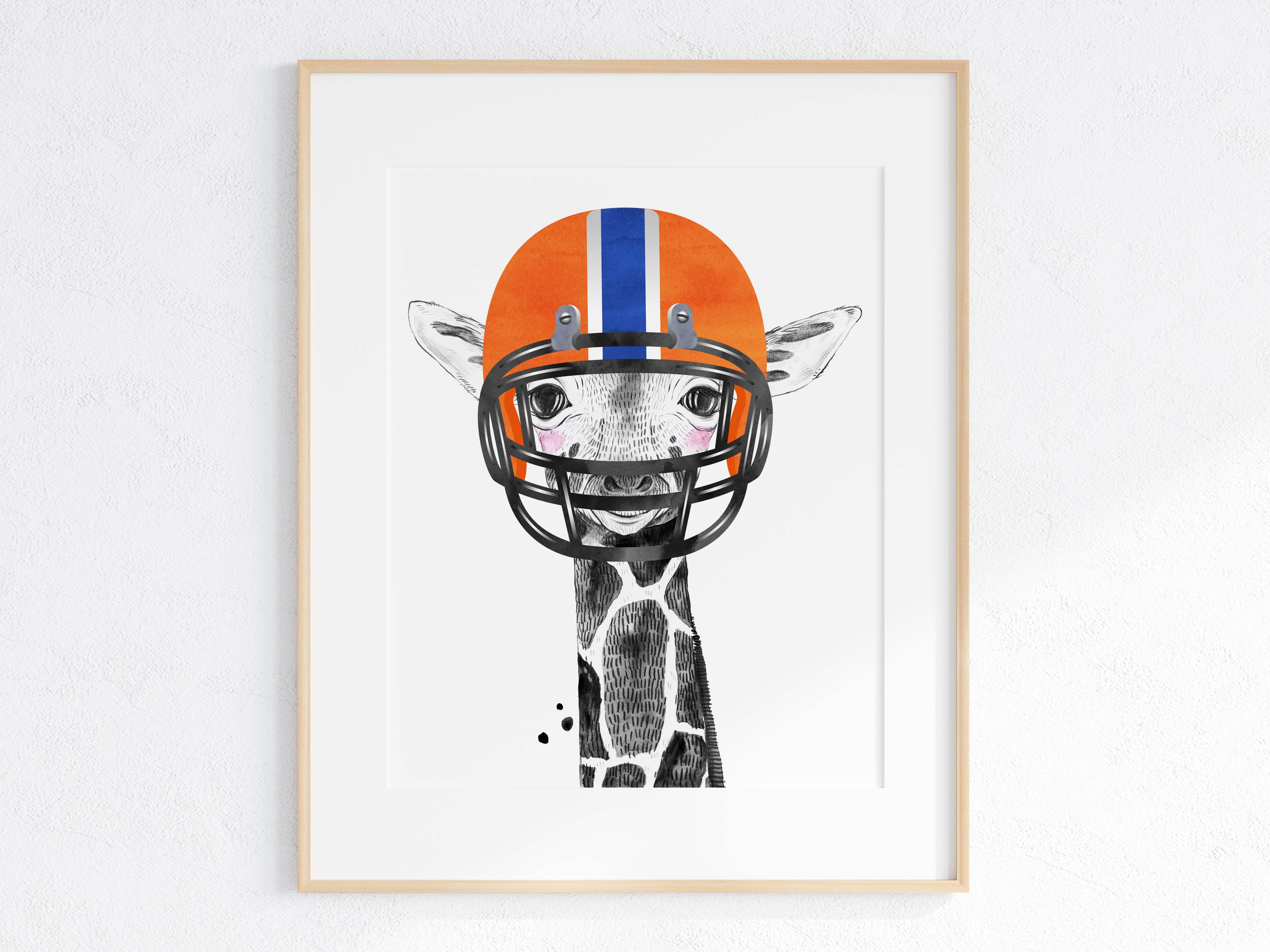 Game day in Gainesville - gators - giraffe