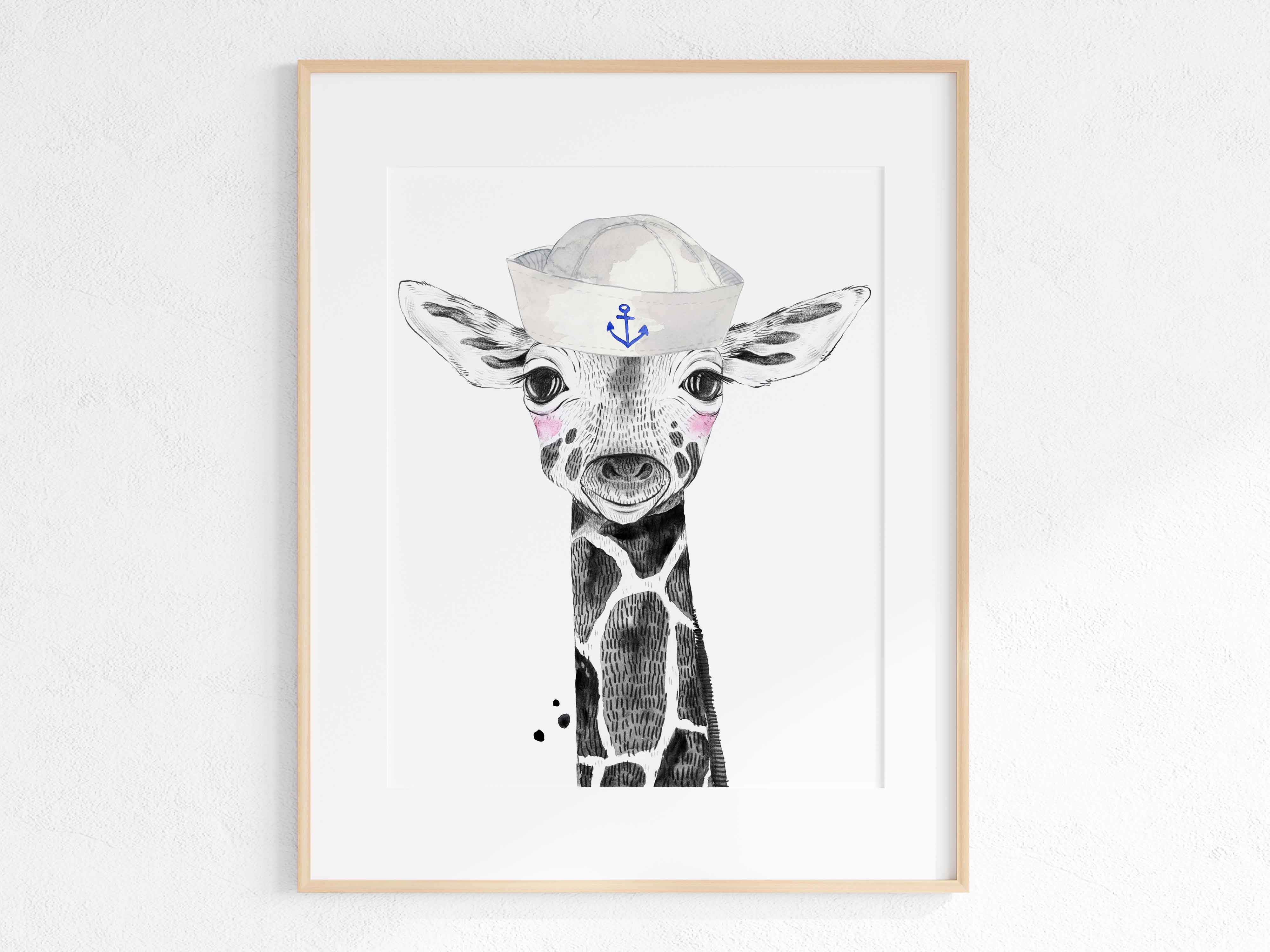 sailor - animal print - giraffe