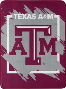 NCAA 46x60 Dimensional Design Micro Raschel Throw Blanket
