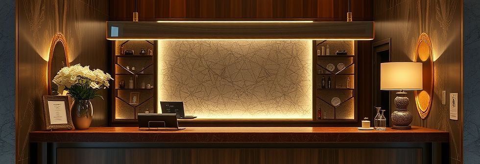 Luxury Hotel Front Desk Image