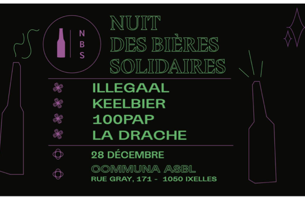 Collaboration avec la nuit des bières Solidaires
