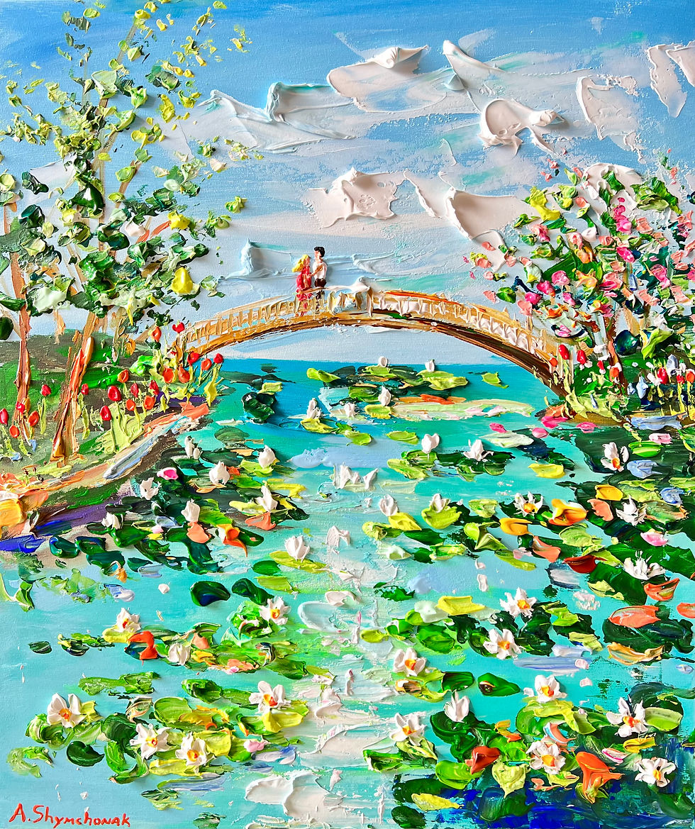 Romance. Original painting by Alena Shymchonak