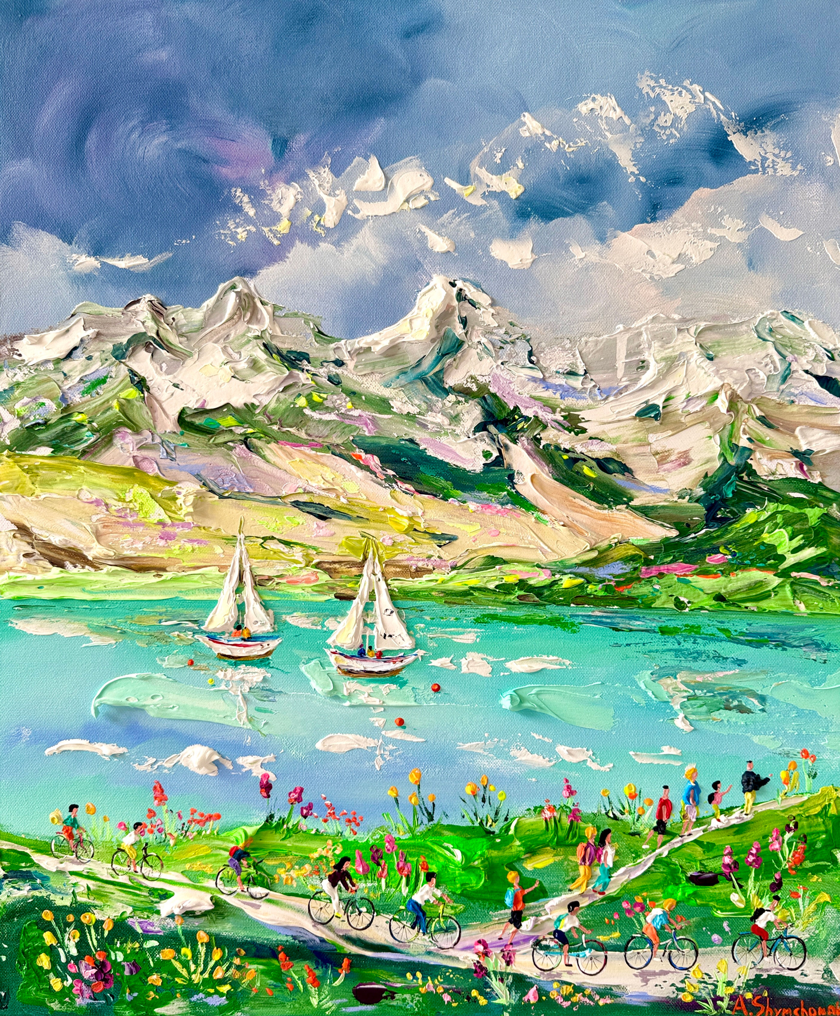 Summer Les 3 Vallées, Savoie, France