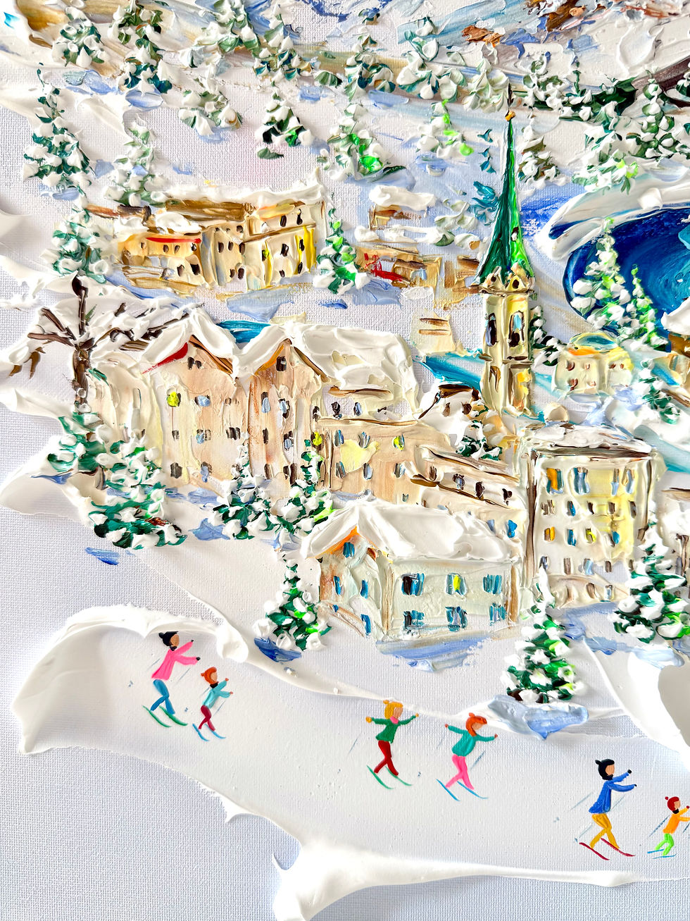 Thumbnail: Winter symphony of St. Moritz, Switzerland 