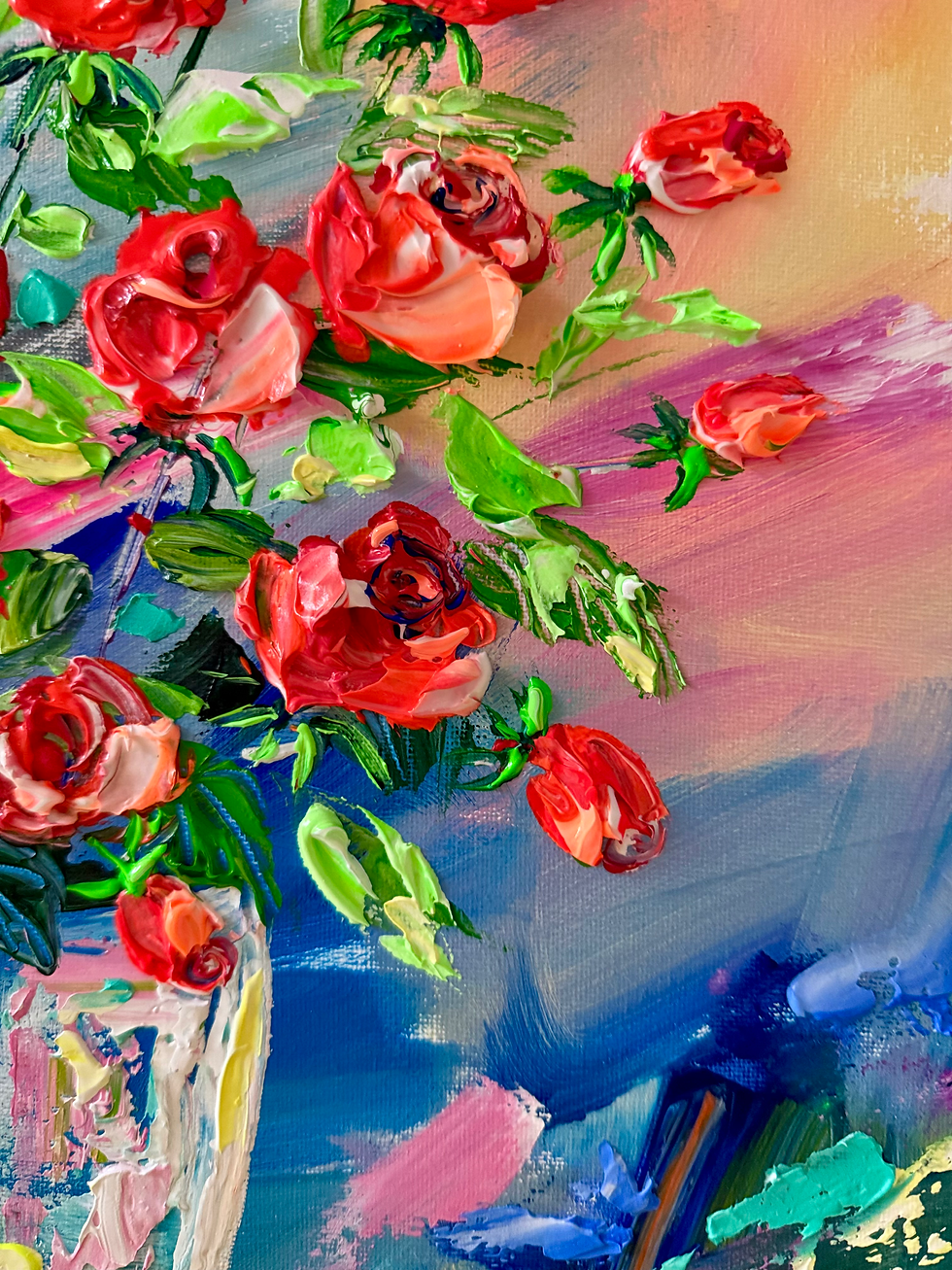 Thumbnail: Red serenade, roses