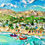 Thumbnail: Andros island, Greece. Original painting by Alena  Shymchonak