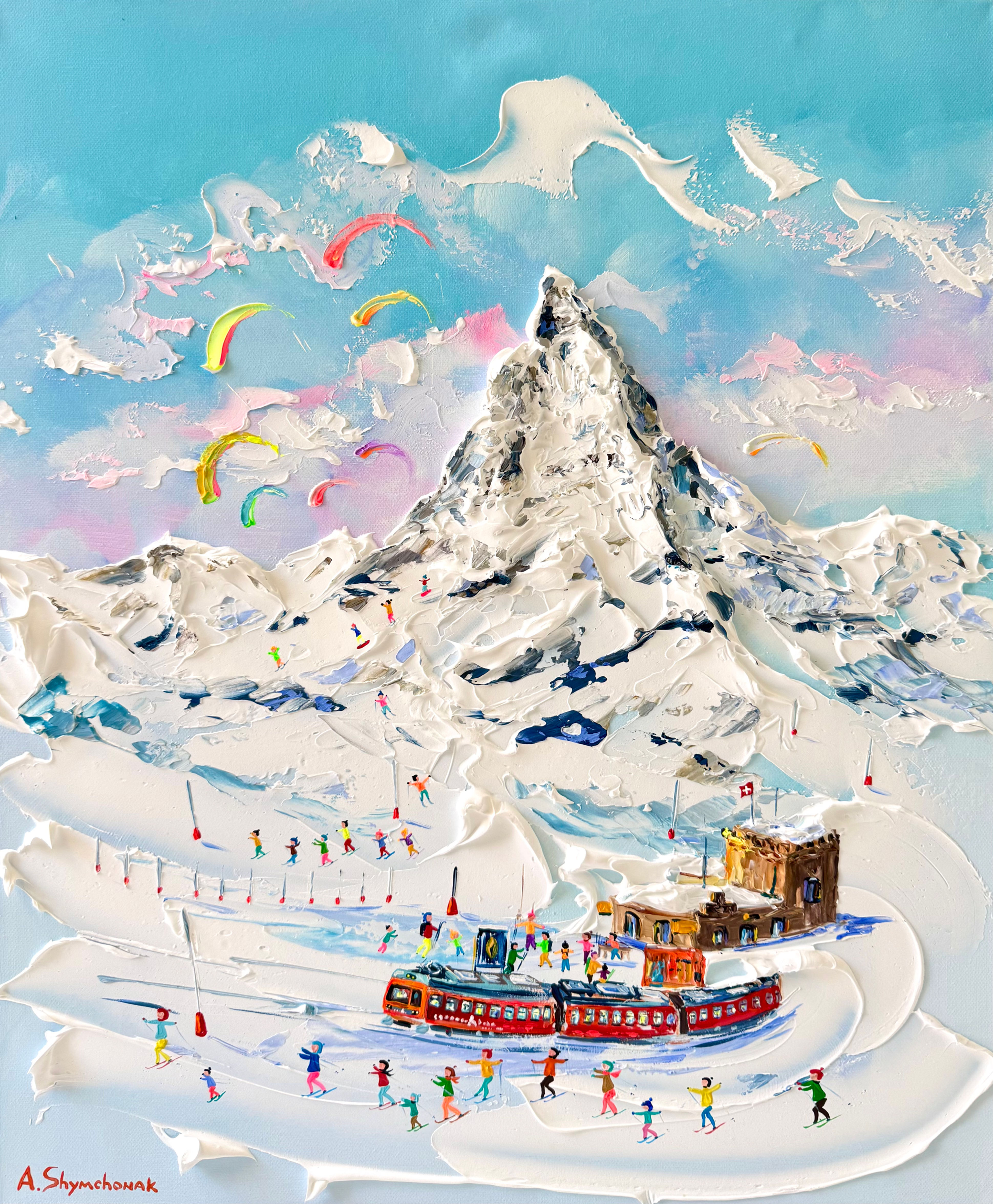 Above the сlouds - Zermatt, Switzerland