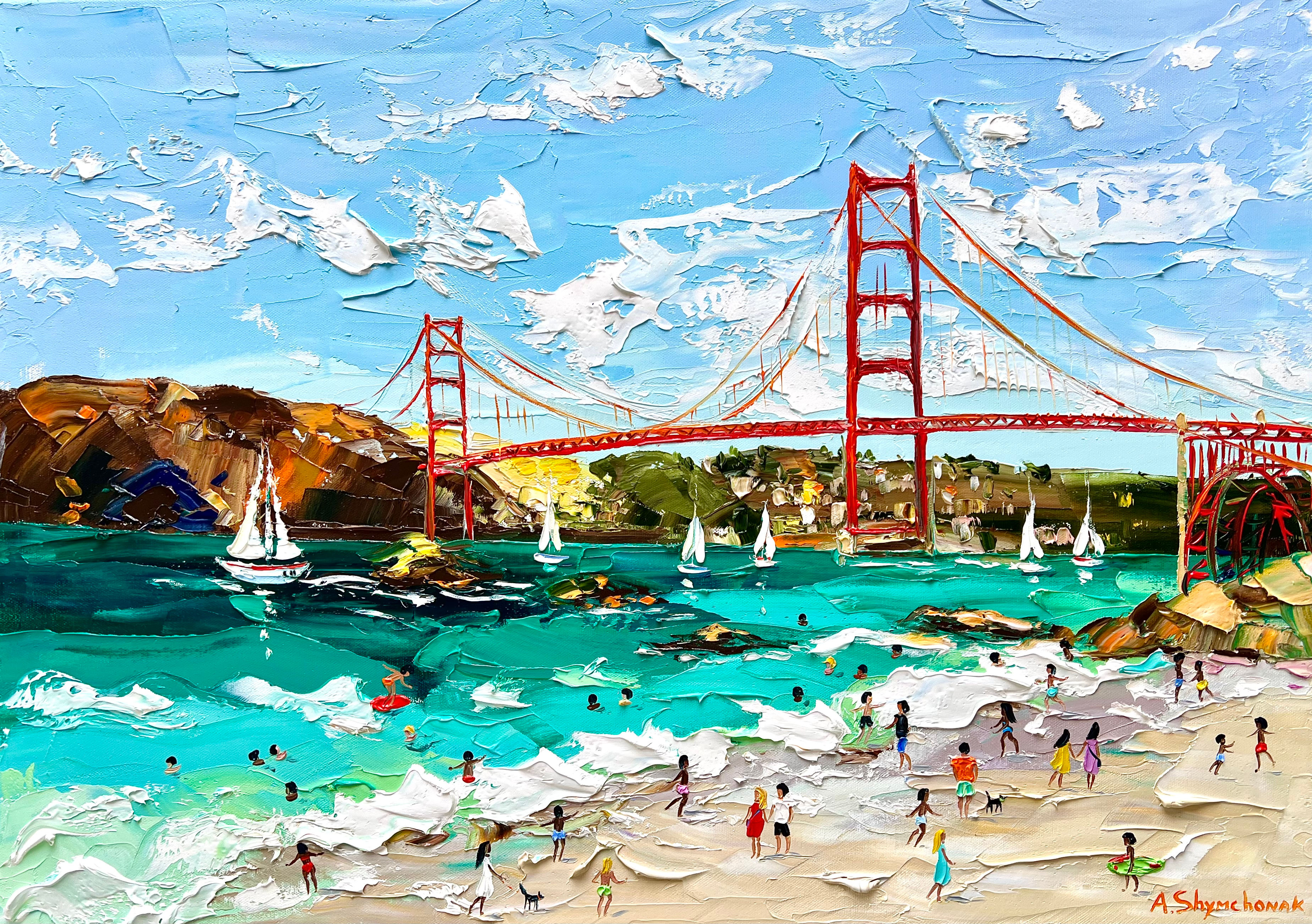 Marshall's beach, San Francisco