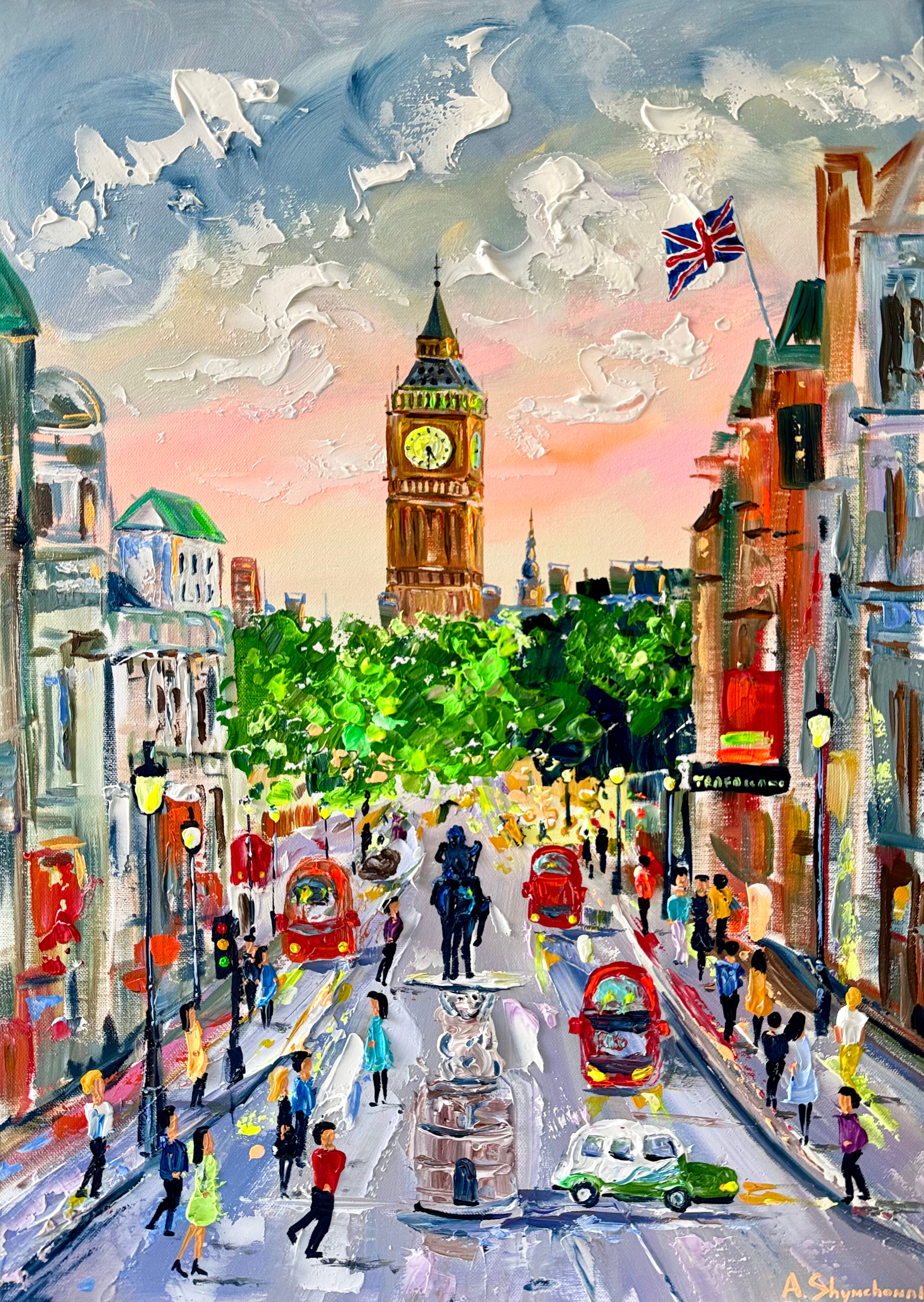 London afterglow