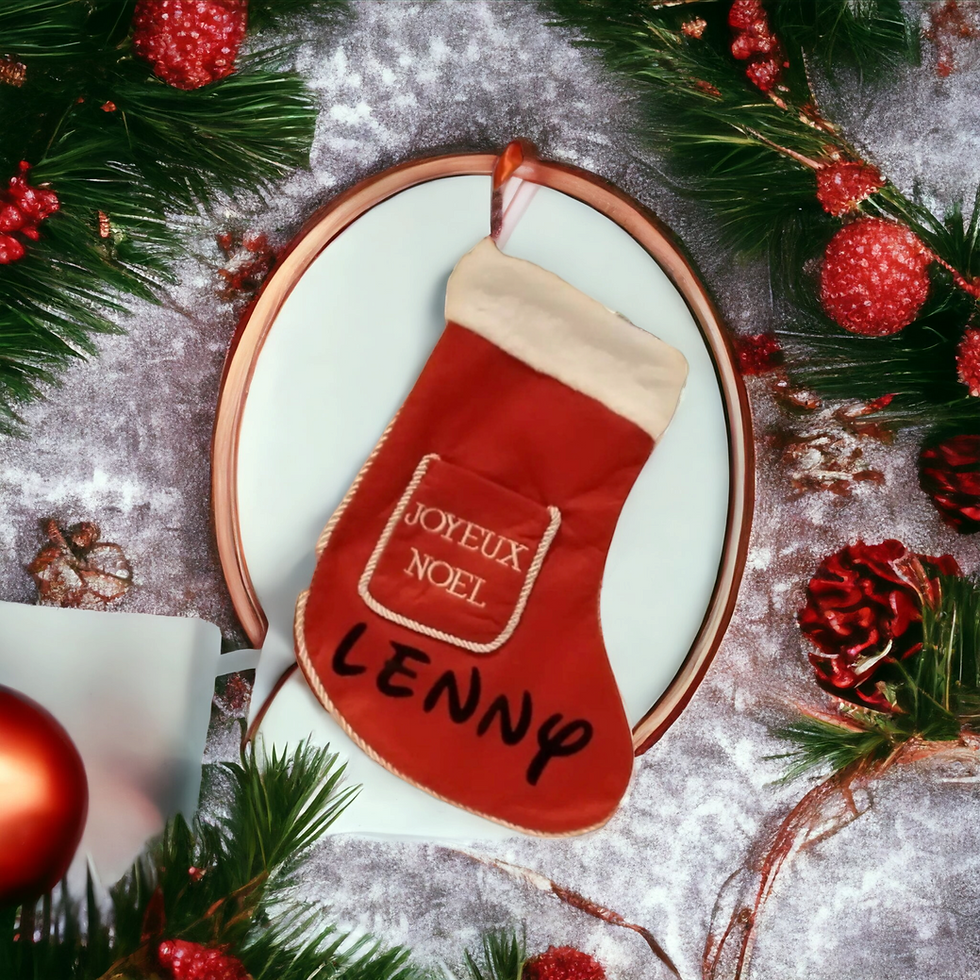 Miniature : Chaussette de Noël personnalisée 