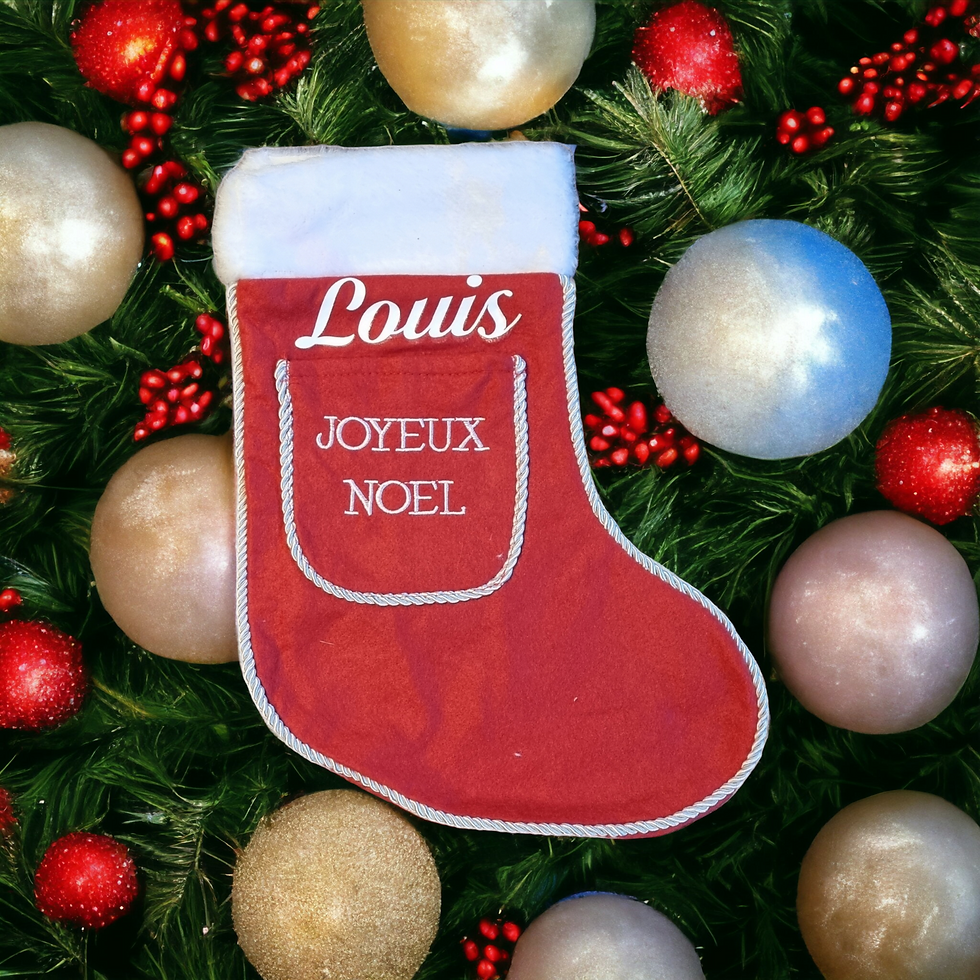 Miniature : Chaussette de Noël personnalisée 