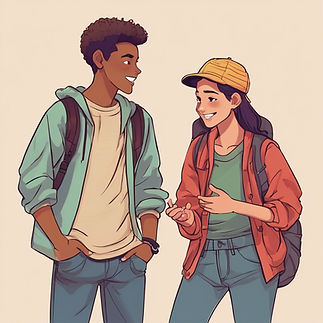 young teenagers talking.jpg