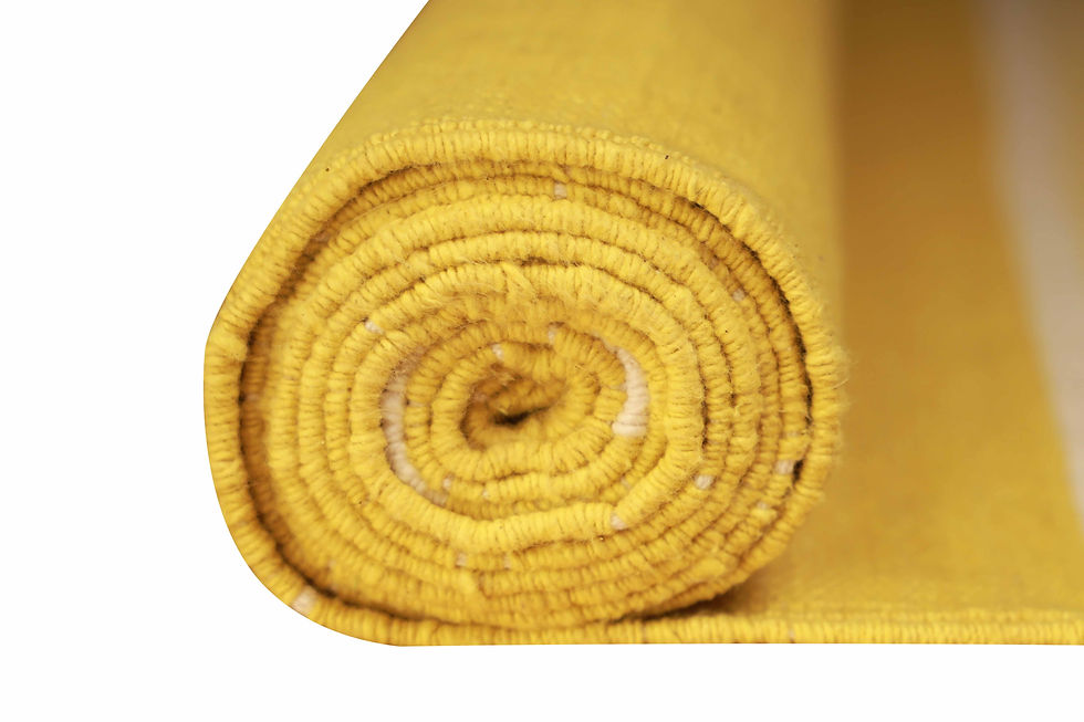 Thumbnail: Organic Cotton Yoga Mat (Ayurvedic Turmeric)