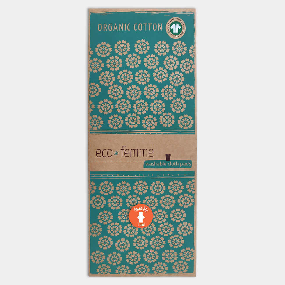 Thumbnail: EcoFemme Organic Cotton Foldable Cloth Pad