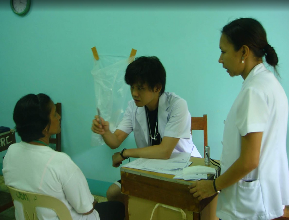 フィリピンでのボランティア医療