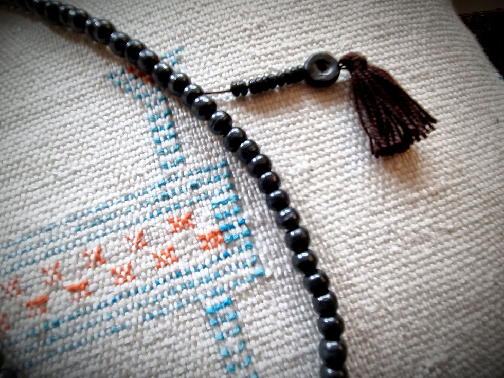 Miniatura: Yapa mala budhista negro