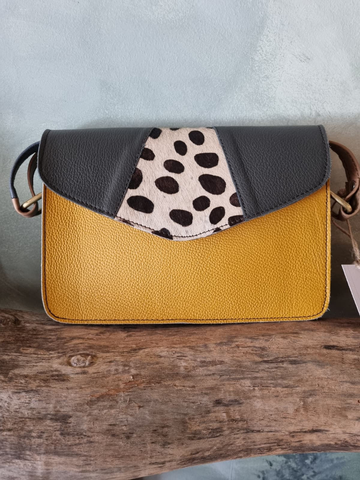 Bolso animal print de la India