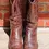 Thumbnail: Vintage Men's Texas Brown Western Cowboy Boots Size 8 1/2 EE