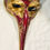 Thumbnail: Venetian Style Roman Zanni Masquerade Mask Round Cut Edge Variety Col