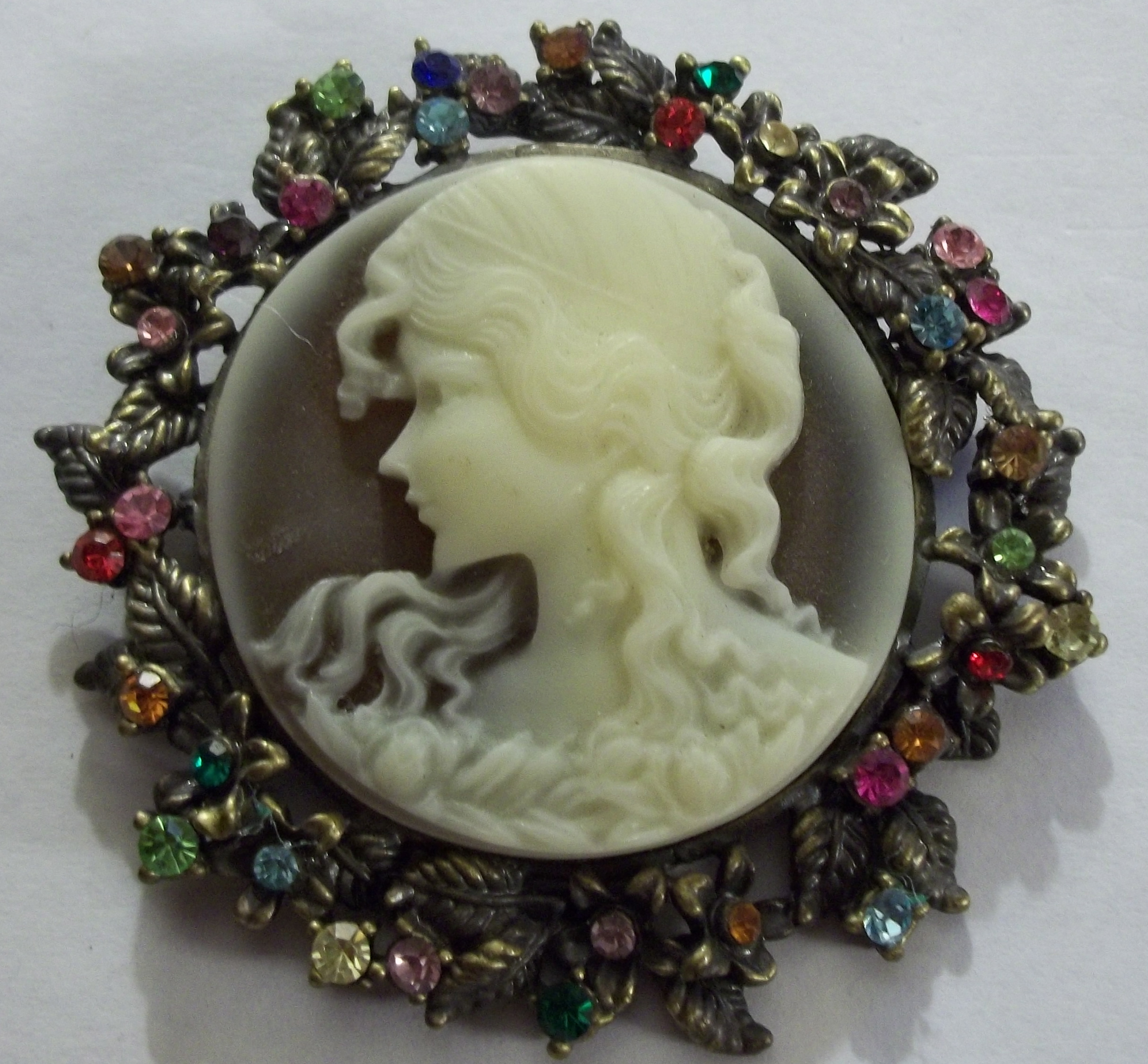 Cameo & Portrait Brooch Pins