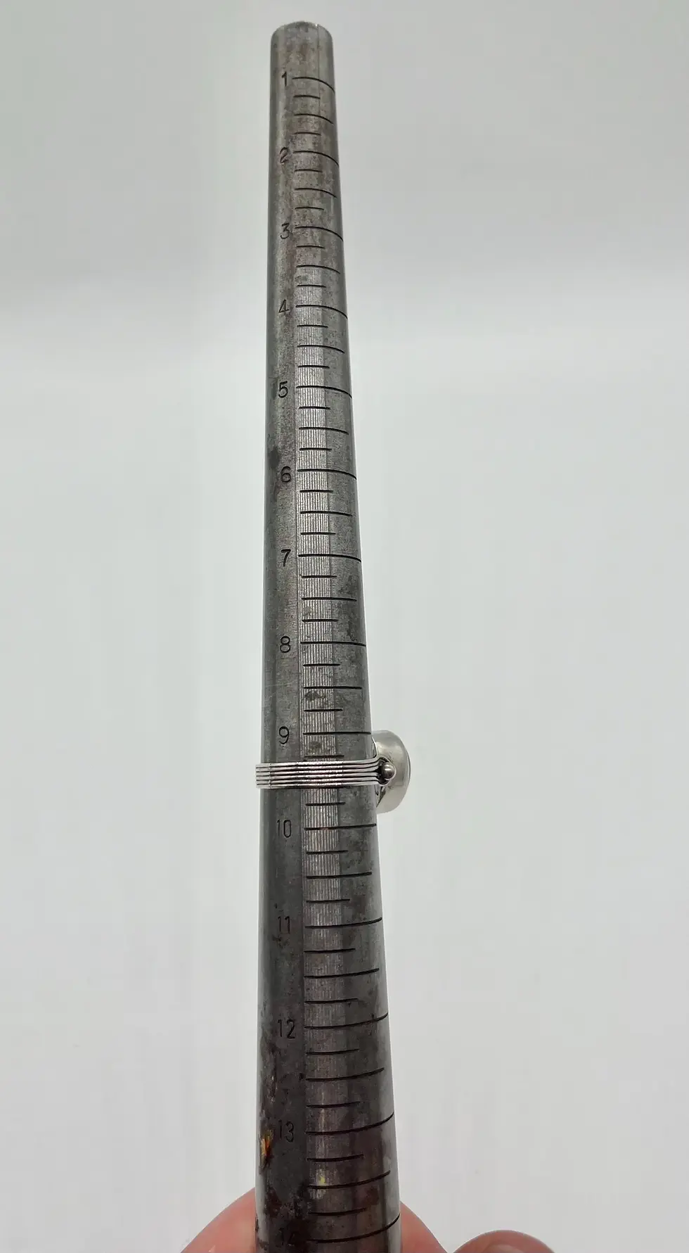 Thumbnail: Vintage Deco Style Cognac Baltic Amber Ring Size 9 1/2