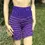 Thumbnail: Purple High Waisted Crinoline Material Pettipant Shorts X-Large